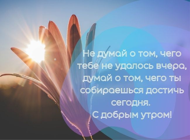 100 пожеланий с добрым утром женщине