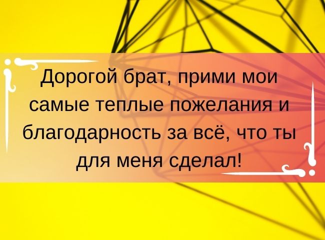 70 оригинальных поздравлений с днем рождения брату своими словами