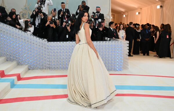 Косплей Лагерфельда и его кошки: как прошел бал Института костюма Met Gala