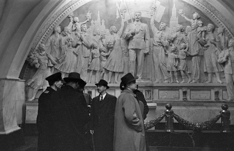 Московская подземка: архивные фотографии первых станций столичного метро