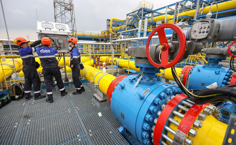 «Газпром» в разы увеличил поставки газа в Китай и Узбекистан