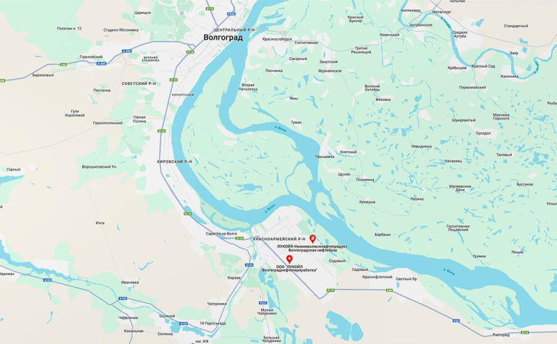 НПЗ ЛУКОЙЛа в Волгограде ограничит производство из-за атаки дрона
